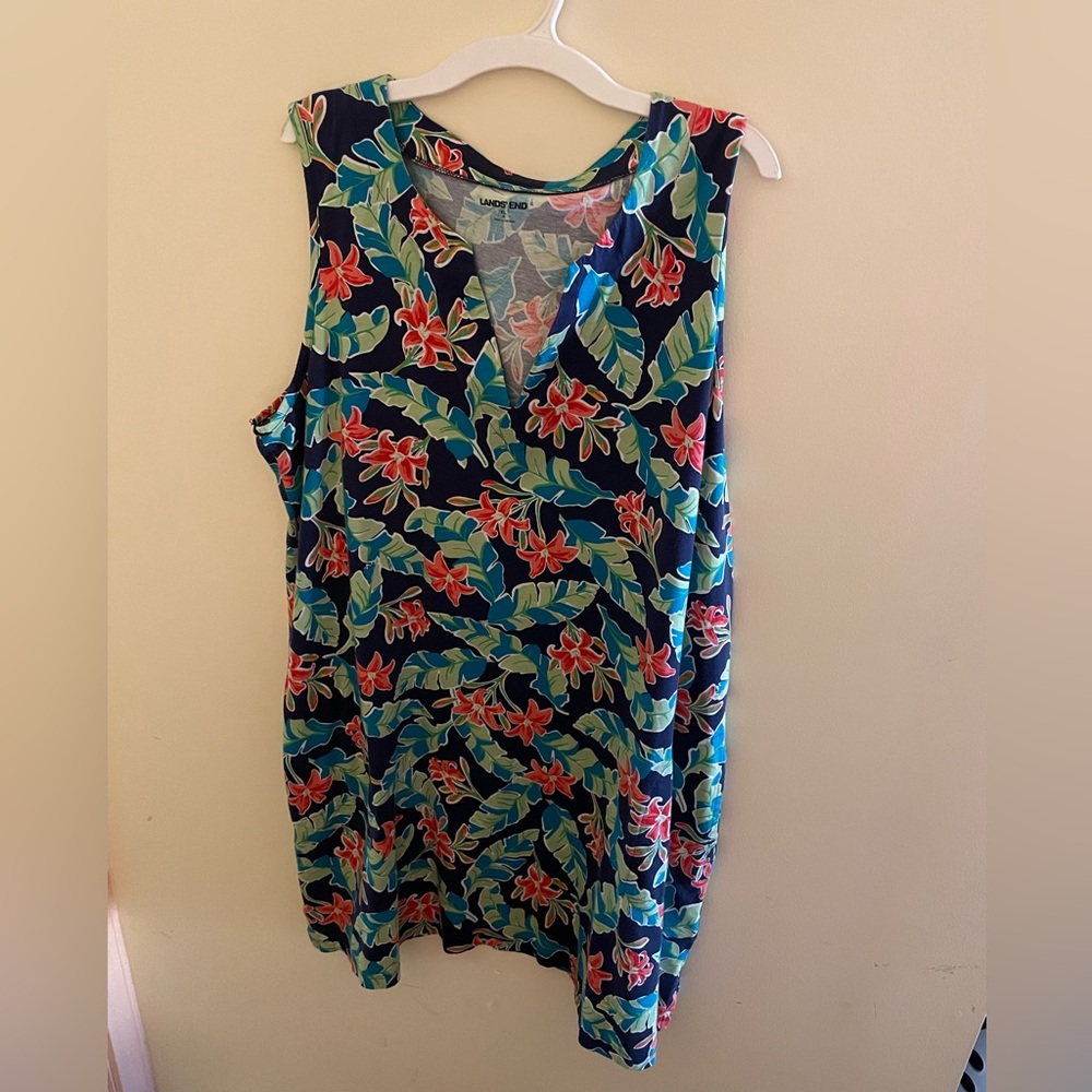 Lands end beach dress/cover up